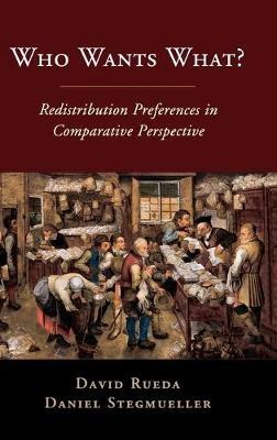 Who Wants What?: Redistribution Preferences in Comparative Perspective - David Rueda,Daniel Stegmueller - cover