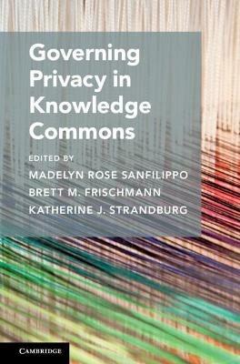 Governing Privacy in Knowledge Commons - cover