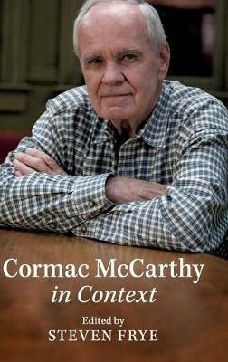Cormac McCarthy in Context - cover