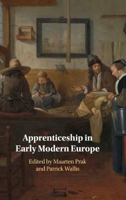 Apprenticeship in Early Modern Europe - cover