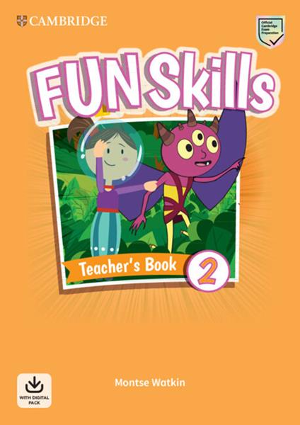 Fun skills. Level 2. Teacher's book. Per la Scuola elementare. Con File audio per il download - copertina