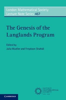 The Genesis of the Langlands Program - cover