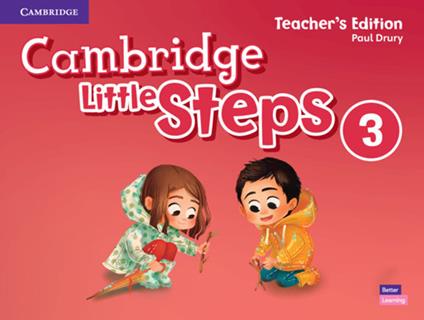 Cambridge Little Steps Level 3 Teacher's Edition - Paul Drury - cover