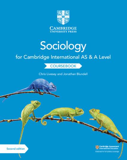 Cambridge International AS and A Level Sociology Coursebook - Chris Livesey,Jonathan Blundell - cover
