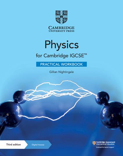 Cambridge IGCSE (TM) Physics Practical Workbook with Digital Access (2 Years) - Gillian Nightingale - cover