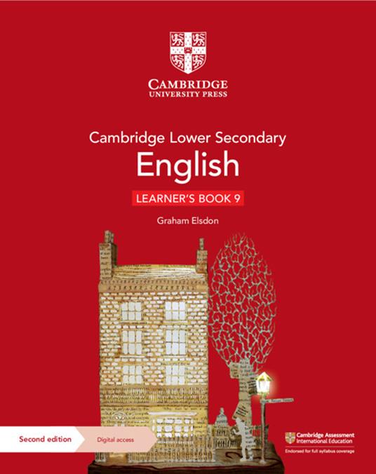 Cambridge Lower Secondary English Learner's Book 9 with Digital Access (1 Year) - Graham Elsdon - cover