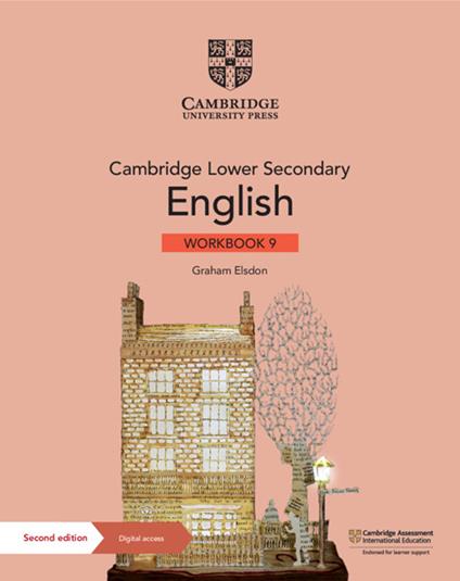 Cambridge Lower Secondary English Workbook 9 with Digital Access (1 Year) - Graham Elsdon - cover