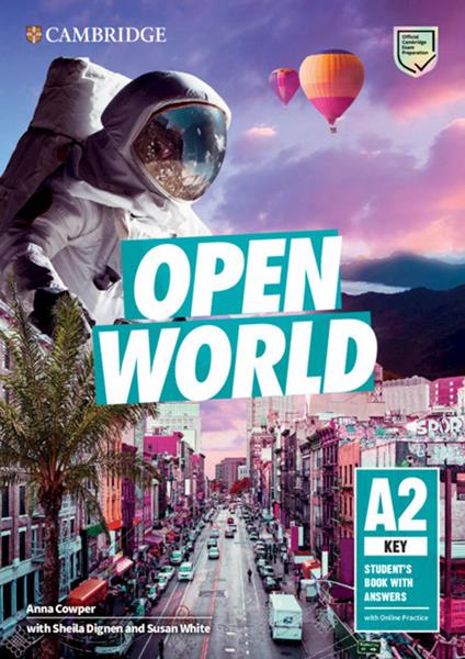 Open World Key Student's Book with Answers with Online Practice - Anna Cowper - cover