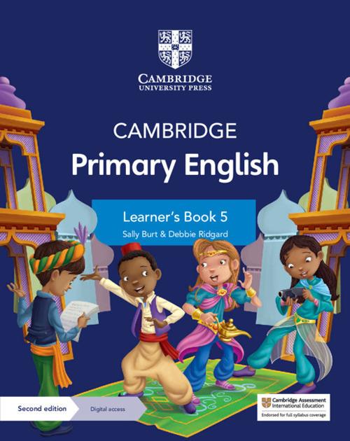 Cambridge Primary English Learner's Book 5 with Digital Access (1 Year) - Sally Burt,Debbie Ridgard - cover