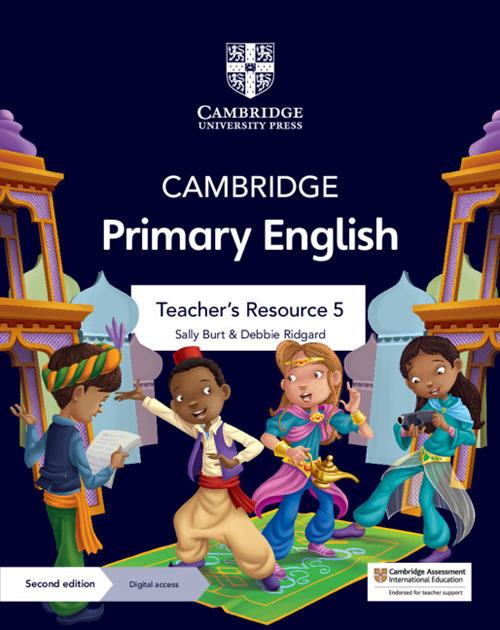 Cambridge Primary English Teacher's Resource 5 with Digital Access - Sally Burt,Debbie Ridgard - cover