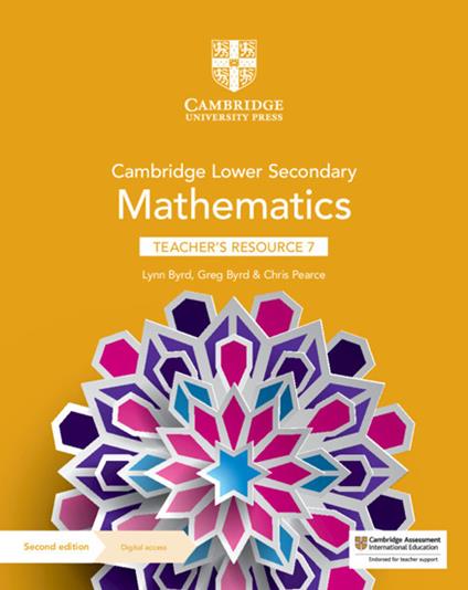 Cambridge Lower Secondary Mathematics Teacher's Resource 7 with Digital Access - Lynn Byrd,Greg Byrd,Chris Pearce - cover