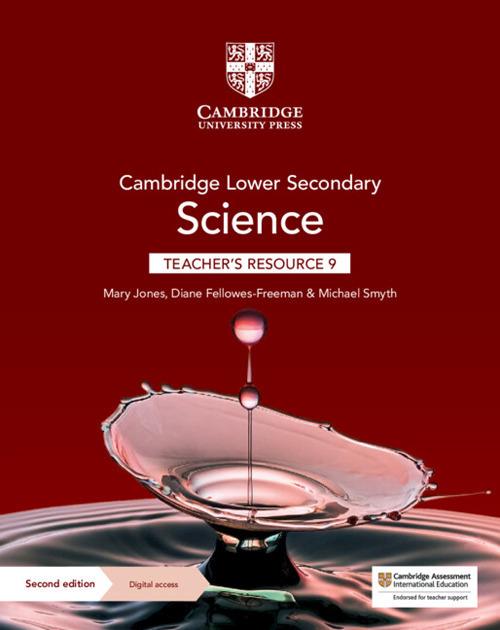 Cambridge Lower Secondary Science Teacher's Resource 9 with Digital Access - Mary Jones,Diane Fellowes-Freeman,Michael Smyth - cover