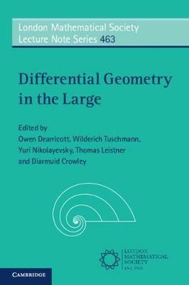 Differential Geometry in the Large - cover