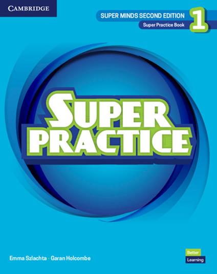 Super Minds Level 1 Super Practice Book British English - Emma Szlachta - cover