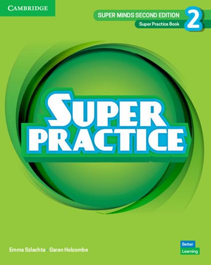Super Minds Level 2 Super Practice Book British English - Emma Szlachta - cover