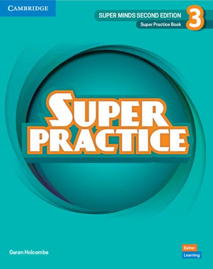 Super Minds Level 3 Super Practice Book British English - Garan Holcombe - cover