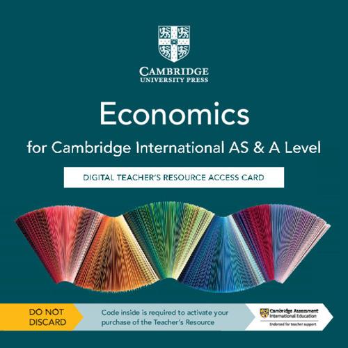 Cambridge International AS & A Level Economics Digital Teacher's Resource Access Card - George Vlachonikolis,Mark Collins,Roger Croft - cover