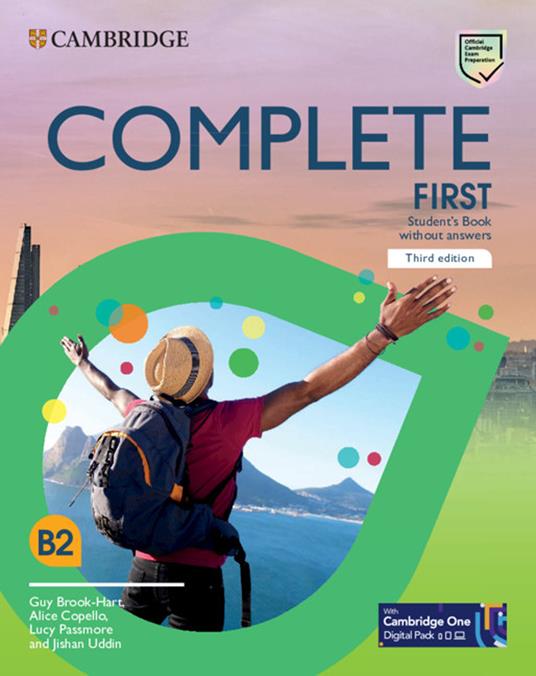 Complete First Student's Book without Answers - Guy Brook-Hart,Jishan Uddin,Lucy Passmore - cover