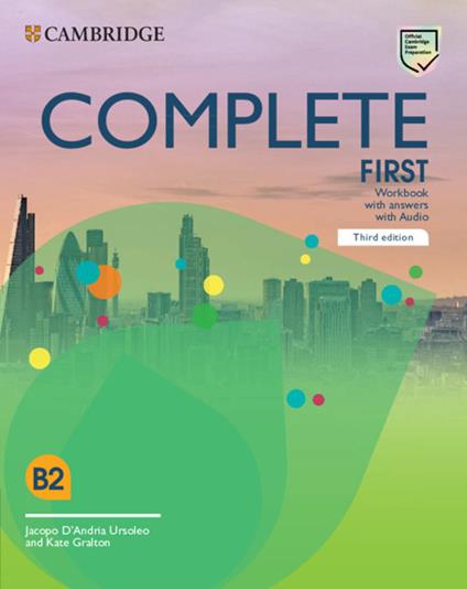 Complete First Workbook with Answers with Audio - Jacopo D'Andria Ursoleo - cover