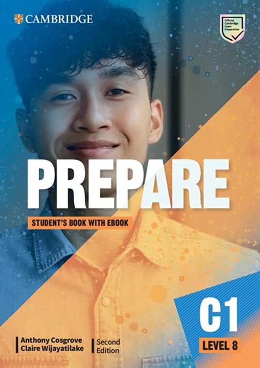 Prepare Level 8 Student's Book with eBook - Anthony Cosgrove,Claire Wijayatilake - cover