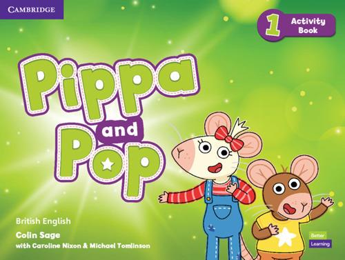 Pippa and Pop Level 1 Activity Book British English - Colin Sage - cover