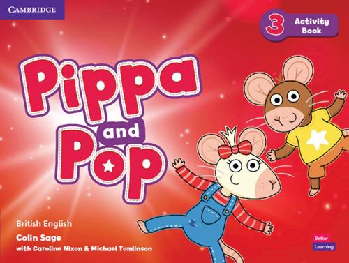 Pippa and Pop Level 3 Activity Book British English - Colin Sage - cover