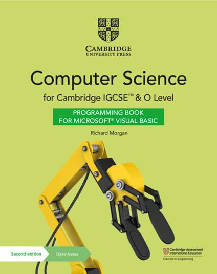Cambridge IGCSE (TM) and O Level Computer Science Programming Book for Microsoft (R) Visual Basic with Digital Access (2 Years) - Richard Morgan - cover