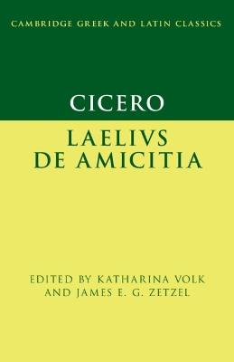 Cicero: Laelius de amicitia - cover