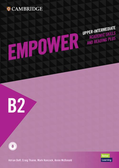 Empower Upper-intermediate/B2 Student's Book with Digital Pack, Academic Skills and Reading Plus - Adrian Doff,Craig Thaine,Herbert Puchta - cover
