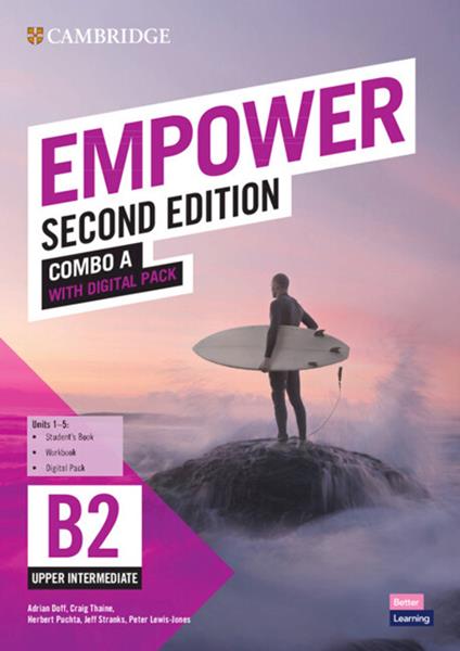 Empower Upper-intermediate/B2 Combo A with Digital Pack - Adrian Doff,Craig Thaine,Herbert Puchta - cover