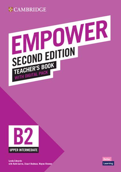 Empower Upper-intermediate/B2 Teacher's Book with Digital Pack - Lynda Edwards - cover
