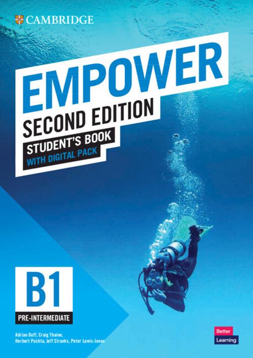 Empower Pre-intermediate/B1 Student's Book with Digital Pack - Adrian Doff,Craig Thaine,Herbert Puchta - cover
