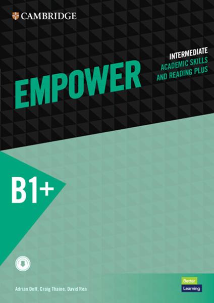 Empower Intermediate/B1+ Student's Book with Digital Pack, Academic Skills and Reading Plus - Adrian Doff,Craig Thaine,Herbert Puchta - cover