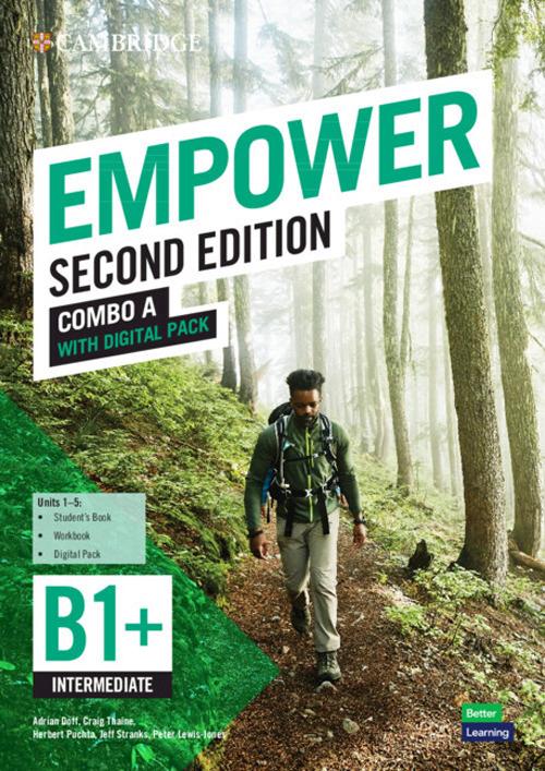 Empower Intermediate/B1+ Combo A with Digital Pack - Adrian Doff,Craig Thaine,Herbert Puchta - cover