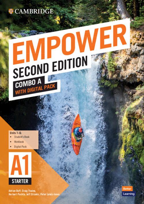 Empower Starter/A1 Combo A with Digital Pack - Adrian Doff,Craig Thaine,Herbert Puchta - cover