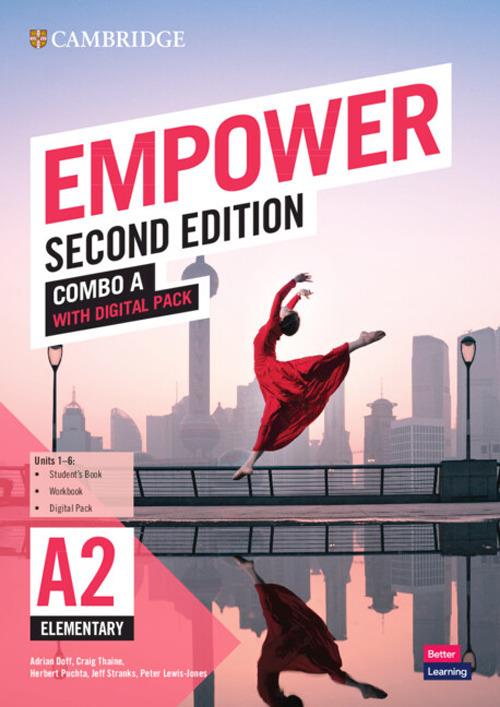 Empower Elementary/A2 Combo A with Digital Pack - Adrian Doff,Craig Thaine,Herbert Puchta - cover