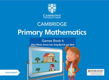 Cambridge Primary Mathematics Games Book 6 with Digital Access - Mary Wood,Emma Low - cover