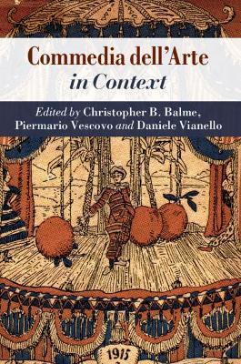 Commedia dell'Arte in Context - cover