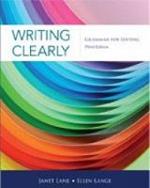 Writing Clearly: Grammar for Editing