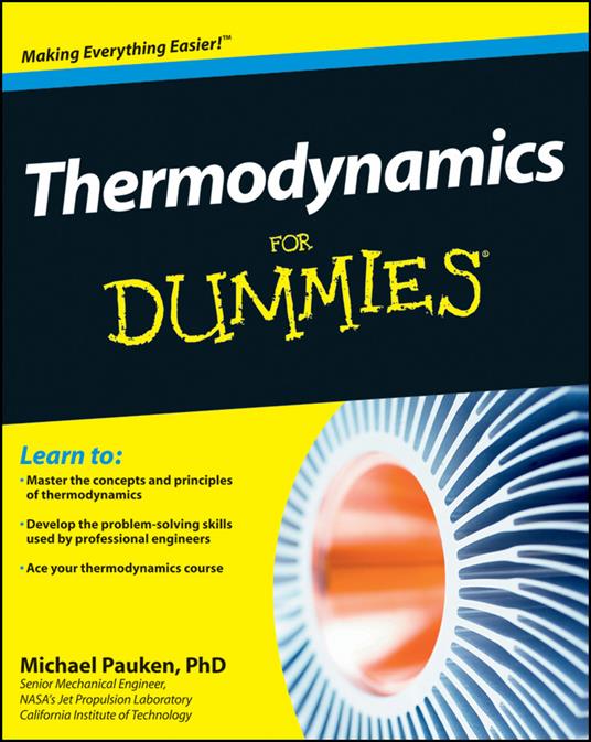 Thermodynamics For Dummies - Mike Pauken - cover