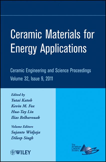 Ceramic Materials for Energy Applications, Volume 32, Issue 9 - cover
