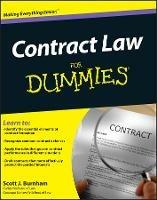 Contract Law For Dummies - Scott J. Burnham - cover