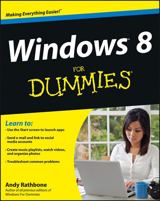 Windows 8 For Dummies - Andy Rathbone - cover