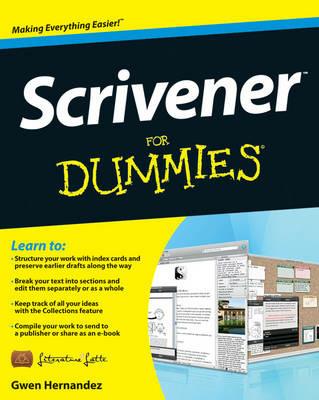Scrivener For Dummies - Gwen Hernandez - cover