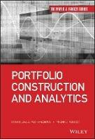 Portfolio Construction and Analytics - Frank J. Fabozzi,Dessislava A. Pachamanova - cover