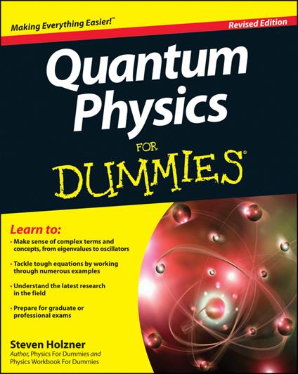 Quantum Physics For Dummies - Steven Holzner - cover