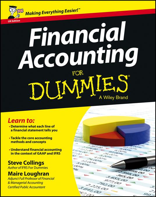 Financial Accounting For Dummies - UK - Steven Collings,Maire Loughran - cover