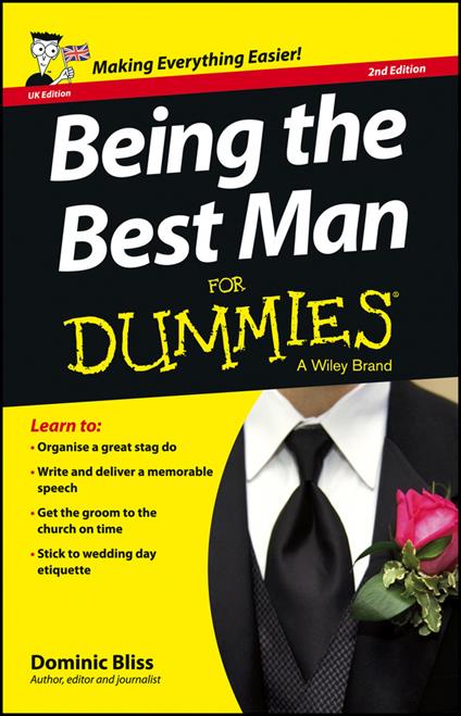 Being the Best Man For Dummies - UK - Dominic Bliss - cover
