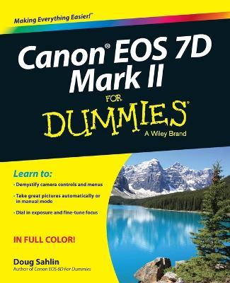 Canon EOS 7D Mark II For Dummies - Doug Sahlin - cover
