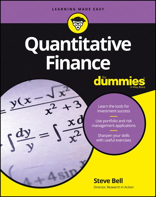 Quantitative Finance For Dummies - Steve Bell - cover